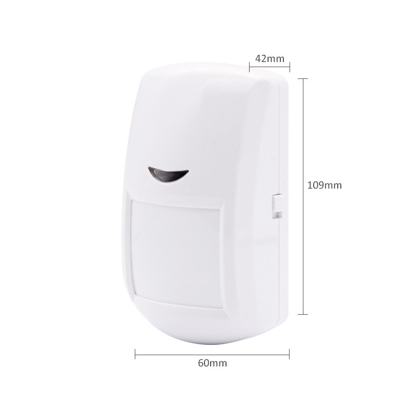 1/2/5 kpl 433 mhz langaton pir liiketunnistin hälytysjärjestelmä kodin turvaan wifi gsm  g90b hälytysanturi
