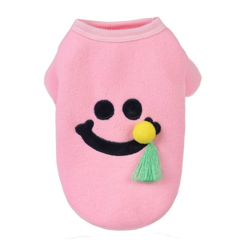 ¡Novedad de ! ropa de para perros y mascotas, ropa con sonrisa de dos patas para primavera y verano para cachorros y perros pequeños