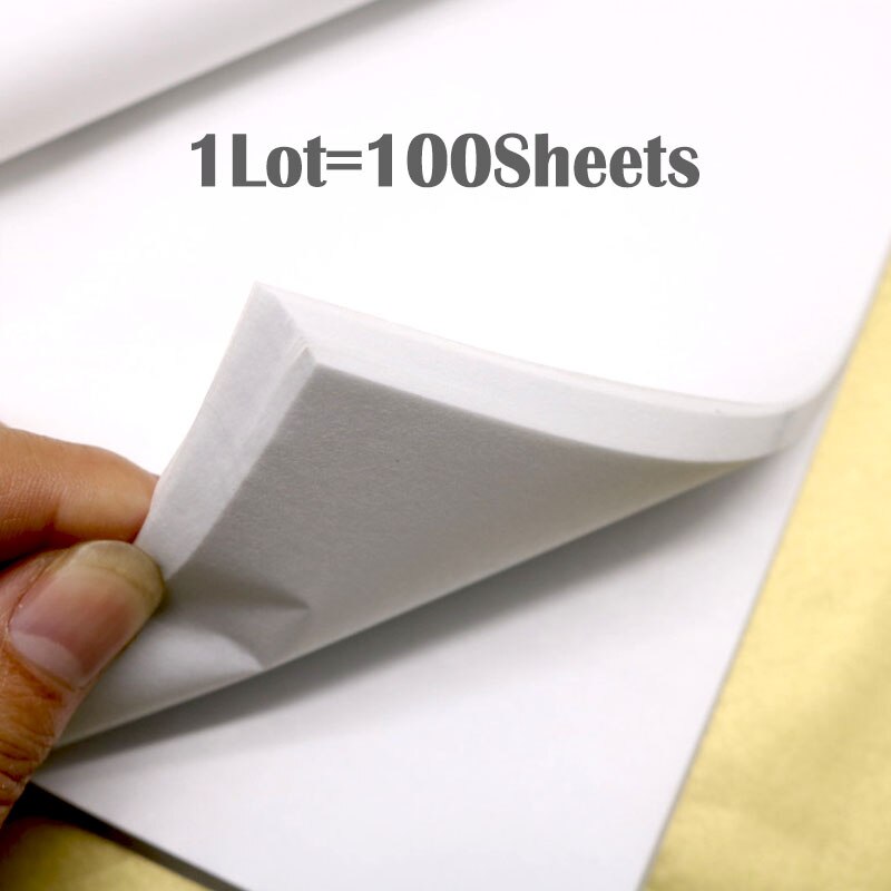 100 Stuks 21*30 Cm Tissue Papier Diy Handgemaakte Craft Papieren Bloemen Cadeau Verpakking Bruiloft Feestelijke &amp; Party Thuis decoratie Benodigdheden: 100pcs White Paper