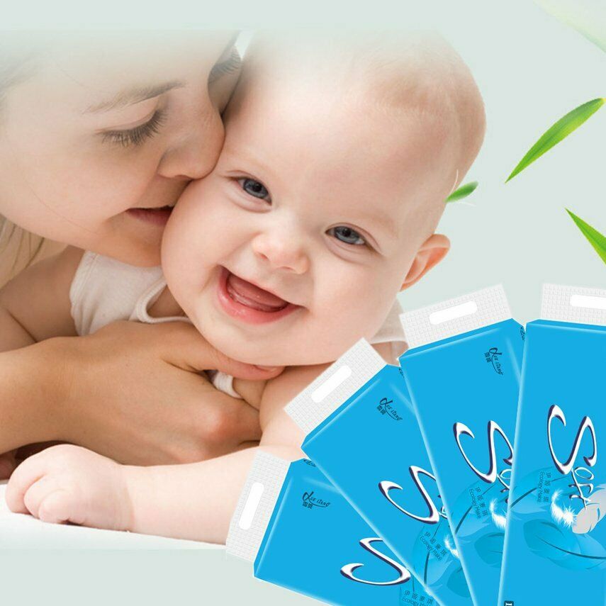 Rollo de papel higiénico para el hogar suave y gruesa absorción de agua Flexible N6