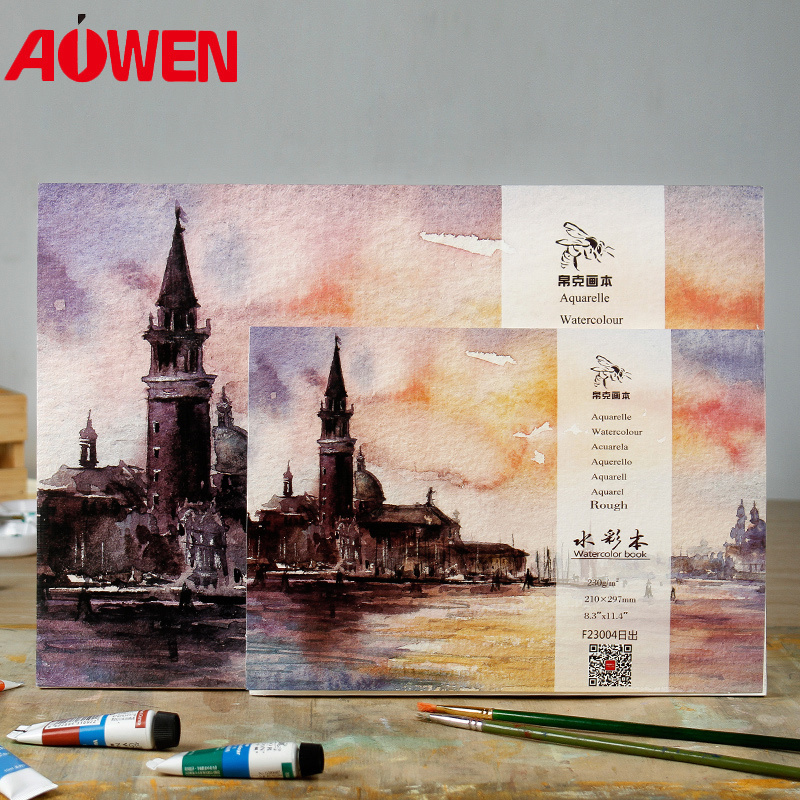 A3/A4/A5 sketch watercolor paper water soluble color lead gouache paper drawing paper blank adult drawing art supplies
