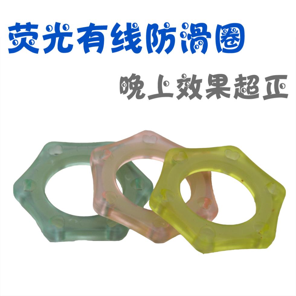 2 stück/lot kabelgebundenes mikrofon fluoreszierender rollring kunststoff sechskant gleitring