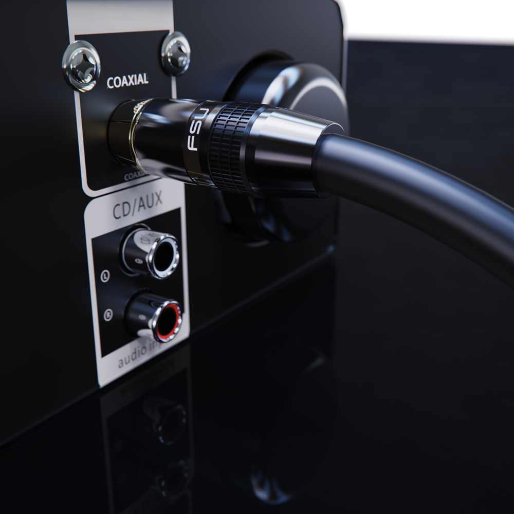 Digital lyd koaksial rca-kabel spdif-kabel premium stereolyd rca til rca-hann høyttaler hifi subwooferkabel av  tv 1m 2m 3m 5m