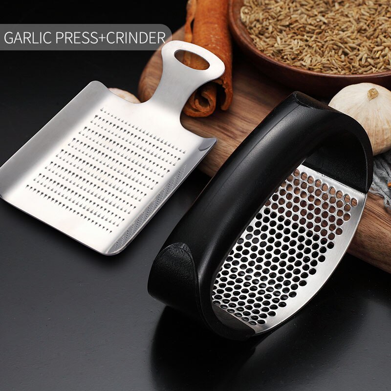 Bouton pression ail en acier inoxydable | Lien VIP pour TOM: Black With Grinder