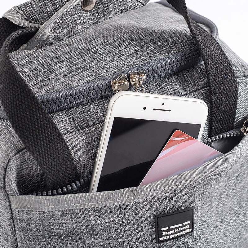 Aosbos-Bolso térmico bolsos para la comida para mujer y niño, Enfriador de Picnic a la , fiambrera con aislamiento, bolsas de mano para comida de viaje