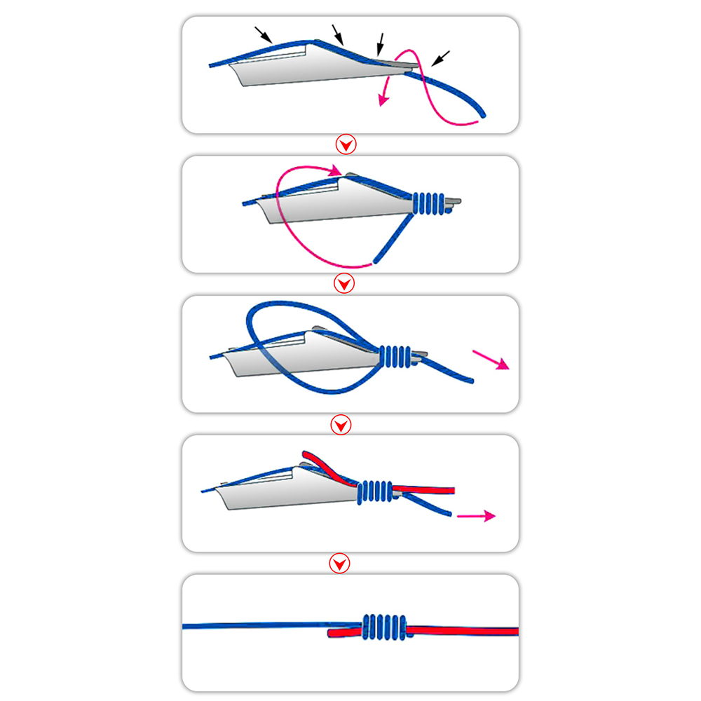 1 Uds. Herramienta rápida para atar nudos de uñas y gancho Tyer de bucle para aparejos de pesca con mosca, anzuelo rápido, herramienta para nudos rápidos