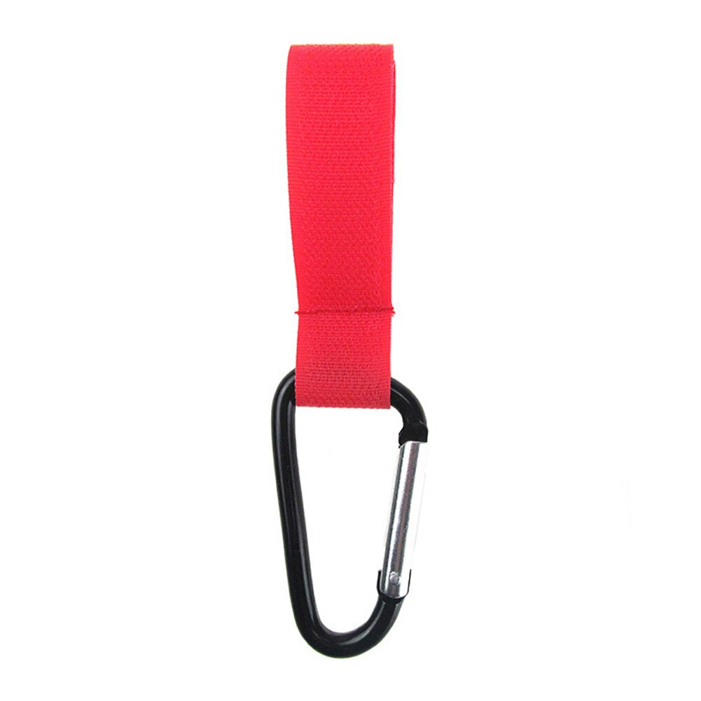 1/2Pcs Kinderwagen Haken Mummie Luier Tas Hanger Haken Boodschappentas Clip Kinderwagen Kinderwagen Accessoires: 1pc red