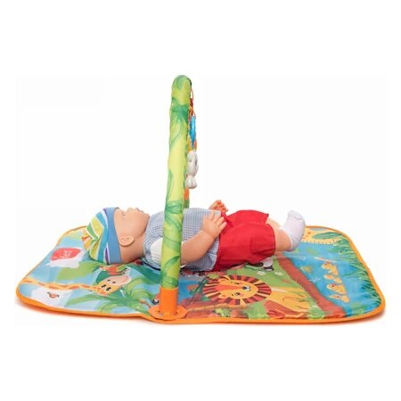 Tapis bébé joyeux gars tapis de jeu crotale Animal figuré 63x80 CM tapis de jeu hochets ramper jouets d'apprentissage précoce