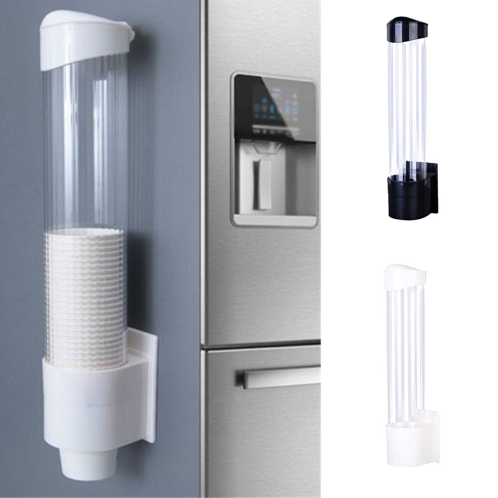 70 koppar pappersmugg dispenser plastmuggshållare automatisk engångshållare dammtät fri stanspappers muggställ