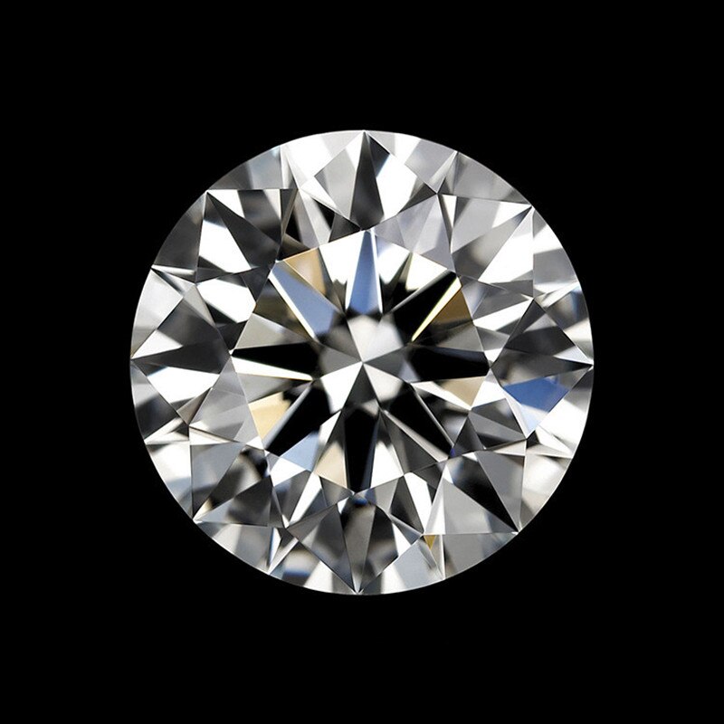 Round Brilliant Cut 6.5mm 1ct Carat D Color Moissanites Loose Stone Diamond Ring Jewelry Pendant Earrings Material