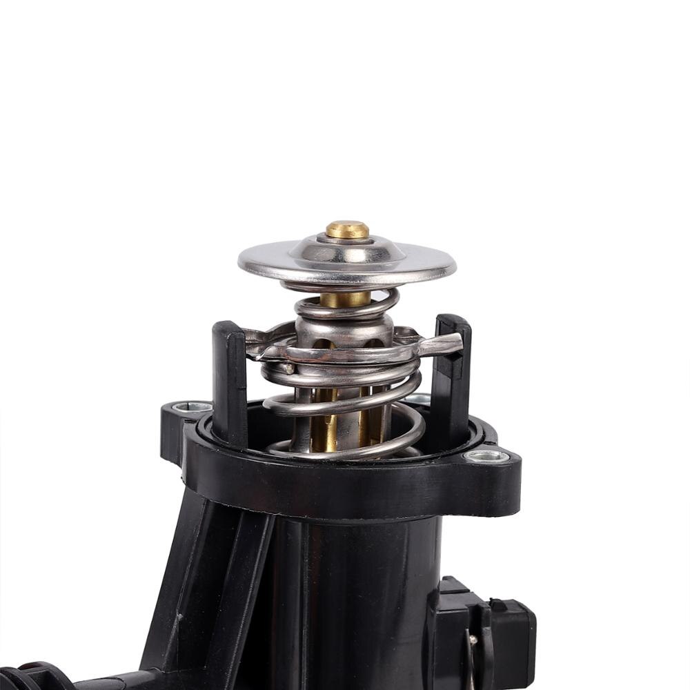 Termostato de salida para BMW 3er E46 318i 5er E60 Z3 E36 11531436042 11531437085 para refrigerante, termostato negro de 12V