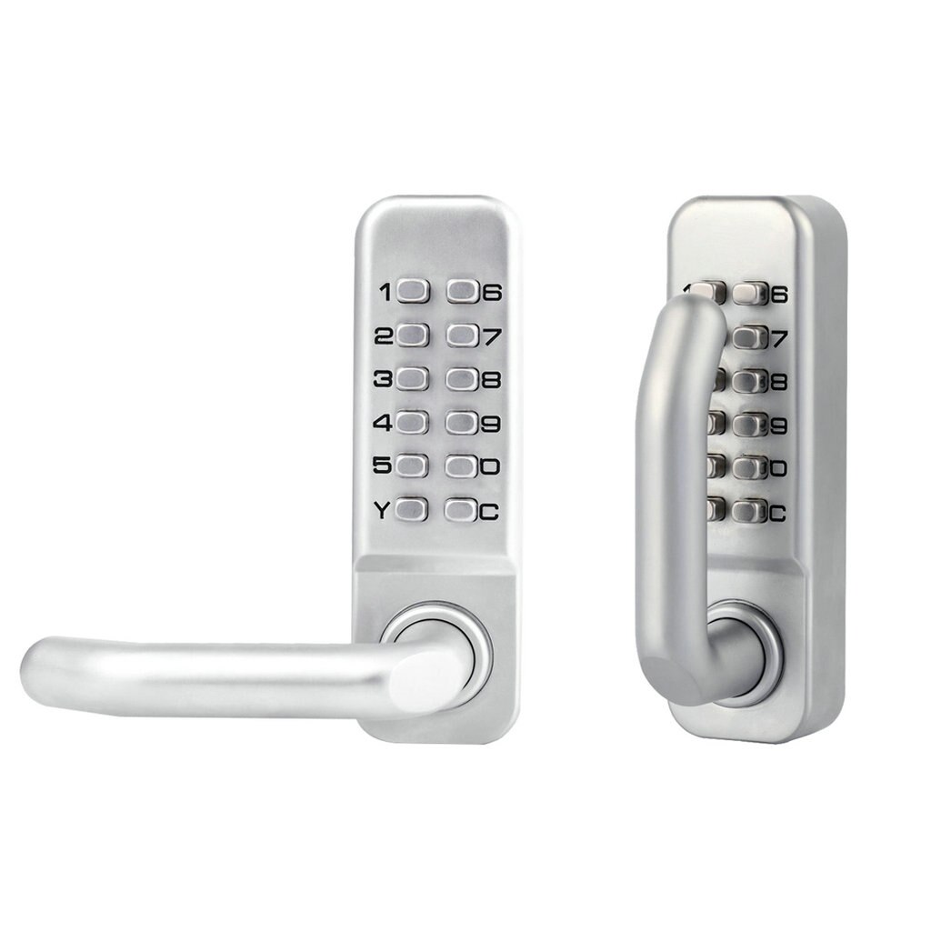 Smart Lock, Electronic Door Locks with Bluetooth Mechanical Keys Auto Lock
