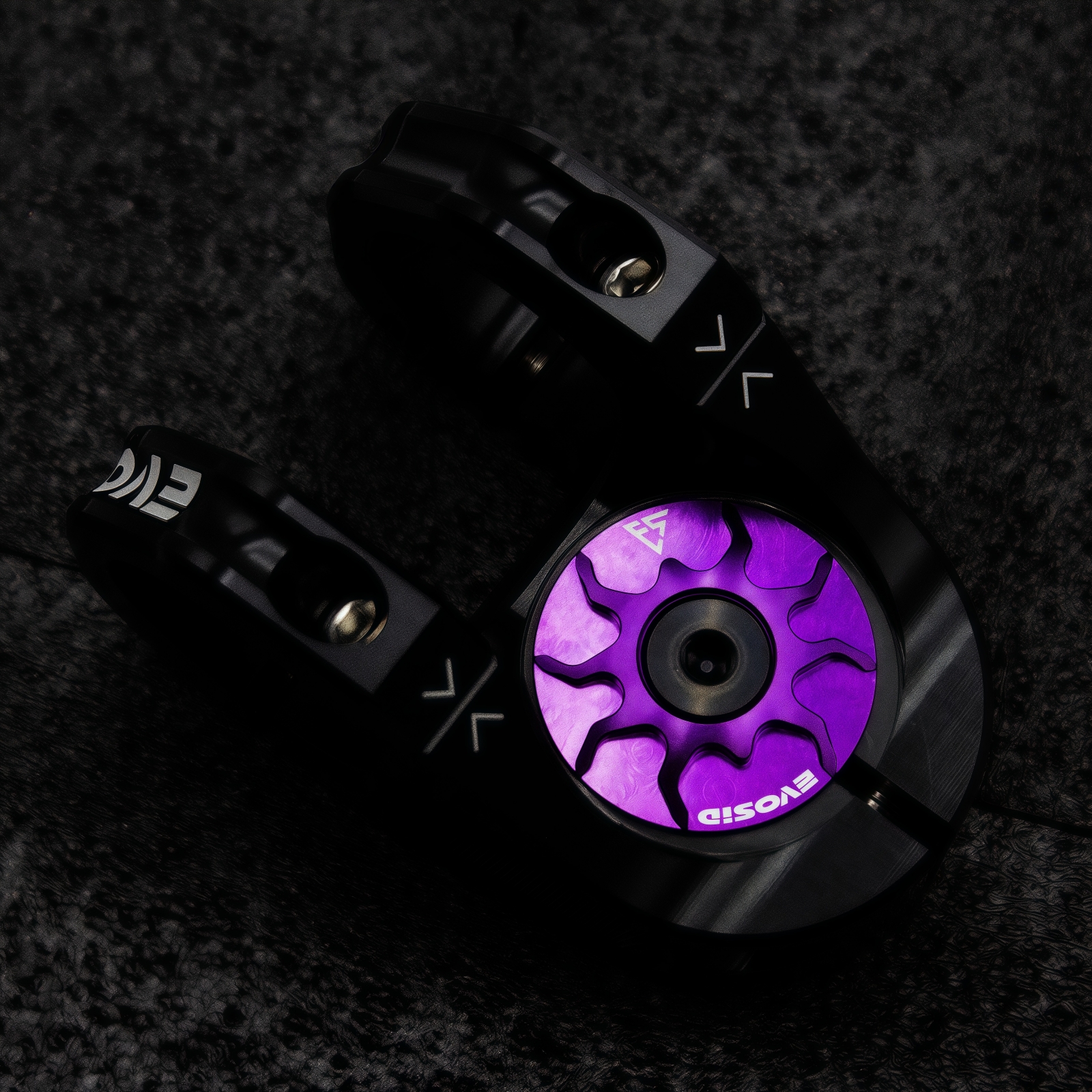 EVOSID Bicycle Headset Cap MTB Road Bike Stem Headset Top Cap Cover CNC with Screw for 28.6mm Fork Head Tube Cycling Accessories