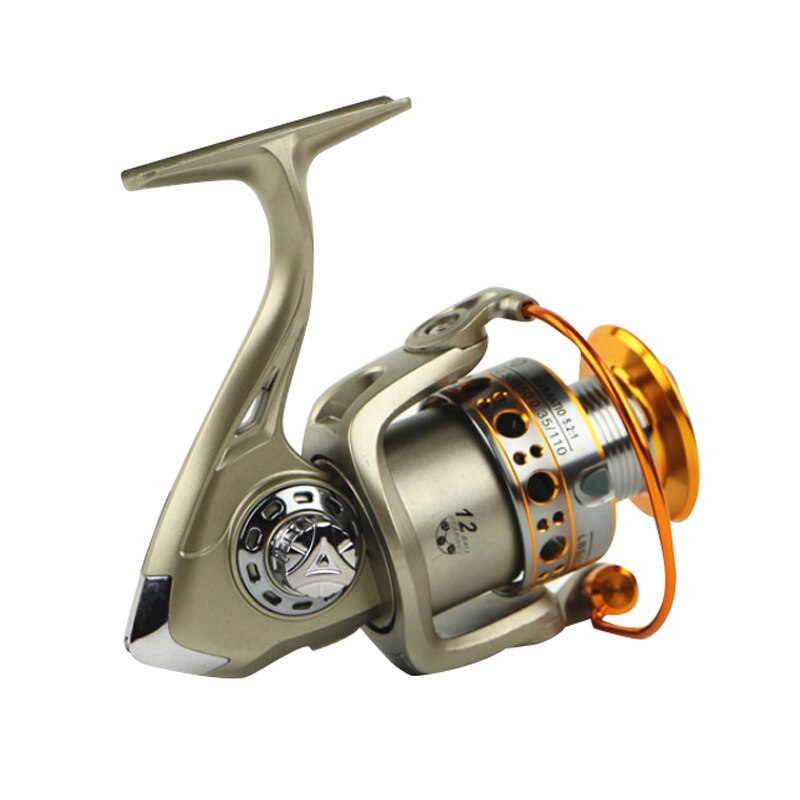 2019 nuovo 1000-7000 12BB 5.5:1 alimentatore Metallo Bobina di pesca di Filatura Bobine Carpa Mulinelli Carretilha de pesca Moulinet