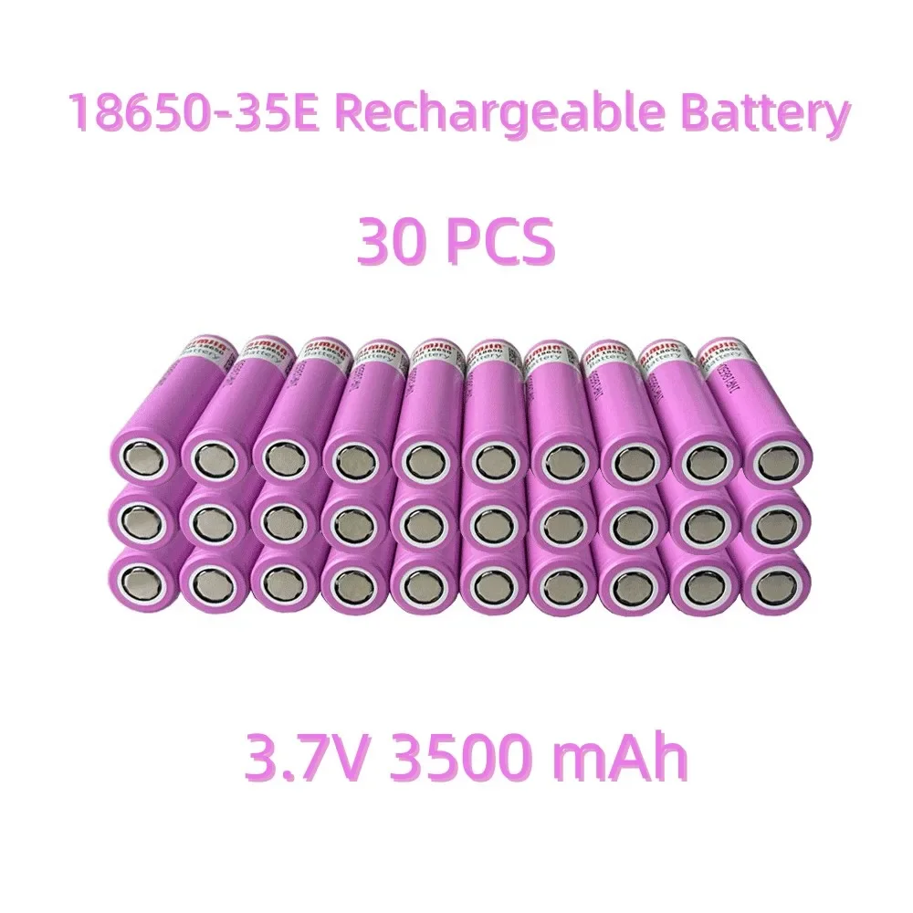 35E original power 18650 lithium battery 3500mAh 3.7v 25A high power INR18650 for electrical tools Full capacity