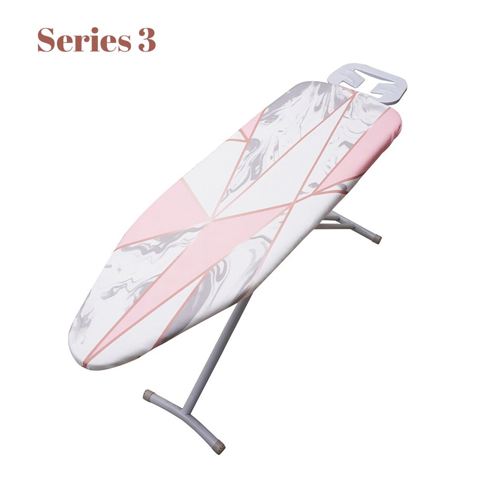 Marble Print Ironing Board Cover Protective Insulation Ironing Mat Non-Slip Thickened Ironing Cloth Guard Pressing Pad Washable: c