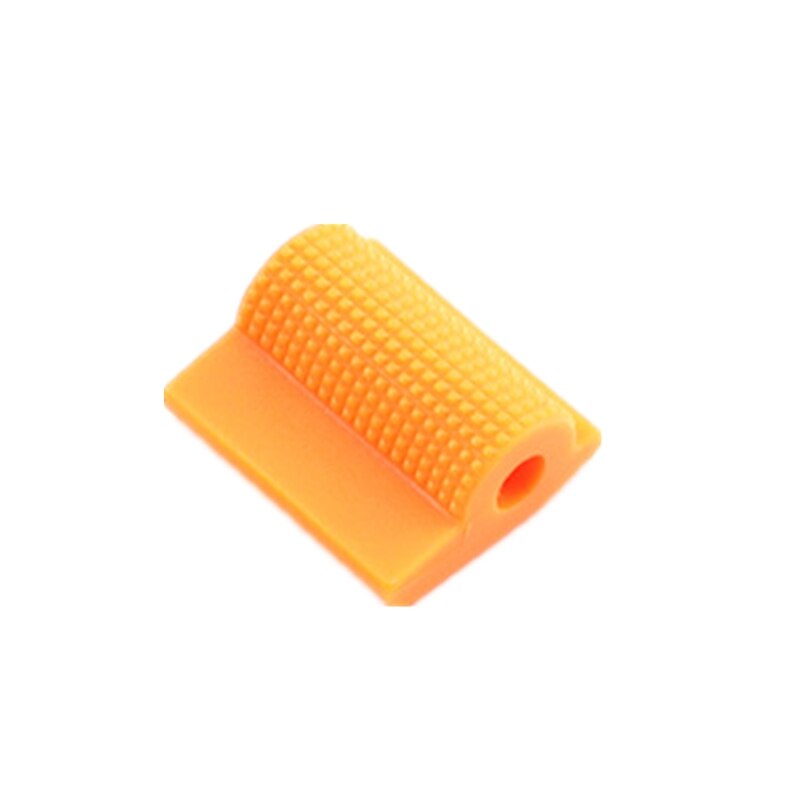 Motorcycle Gear Shift Cover Rubber Anti-Skid Gear Cover Off-Road Voertuig Schoen Bovenste Cover Shift Cover Anti-Slip Prote: Orange