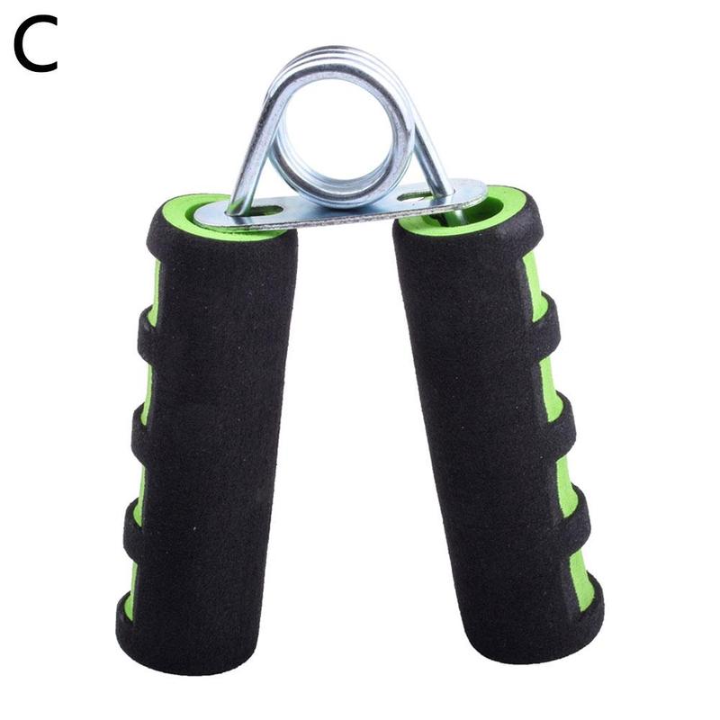 Hand Exerciser Sport Hand Grip Strength Device Finger Gripper Forearm Muscle Bubble Training Film G6o9: green