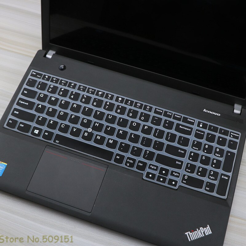 Silicone Laptop Keyboard Cover Protector Skin For Lenovo ThinkPad E15 Gen 2 L15 P15 P15V T15 P53 P15S Notebook: Black