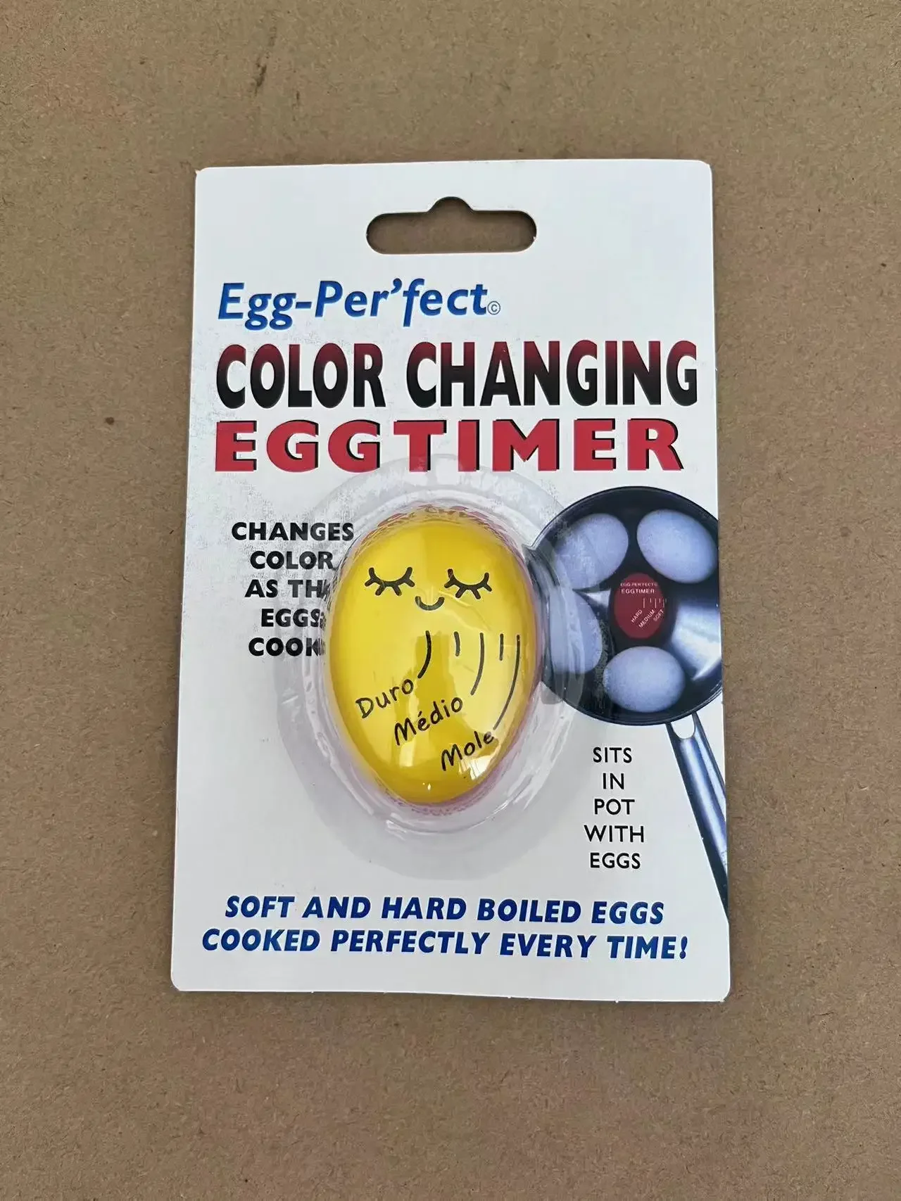 Egg Perfect Color Changing Timer Yummy Soft Hard Boiled Eco-Friendly Eggs Cooking Kitchen Resin Egg Timer Red timer tools 1pcs: PURPLE
