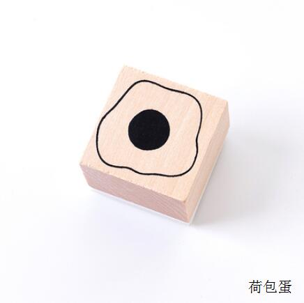 Vintage cute food Coffee plants stamp DIY wooden rubber stamps for scrapbooking stationery scrapbooking standard stamp 3x3cm: C