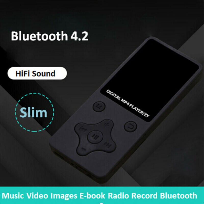 32gb slank bluetooth  mp3 mp4 afspiller tabsfri musikafspiller tf-kort medie fm radio video hifi sport musikhøjttalere