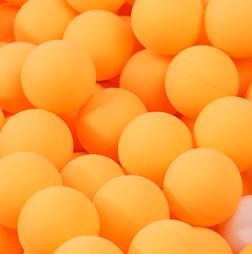 50 Stuks 2-Ster 40Mm 2.8G Tafeltennis Ballen Ping Pong Bal Wit Oranje Pingpong Bal Amateur geavanceerde Training Bal: 50pcs yellow