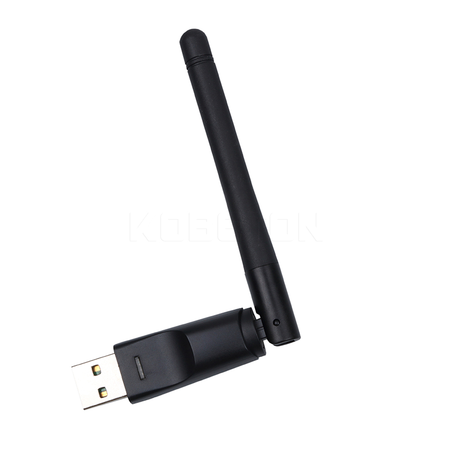 Kebidu offre spéciale RT5370 150Mbps USB 2.0 WiFi carte réseau sans fil LAN externe adaptateur pour ordinateur portable PC avec antenne rotative
