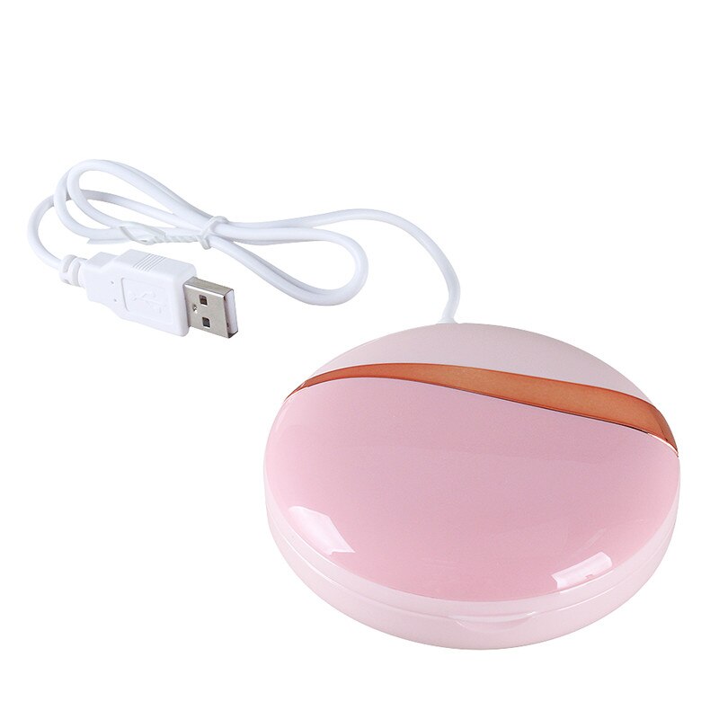 Ultraschall welle reinigung lögesungen maschine für kontaktlinsen reiniger tragbare Mini kontaktlinsen ultraschall reiniger für haushalt: Rosa