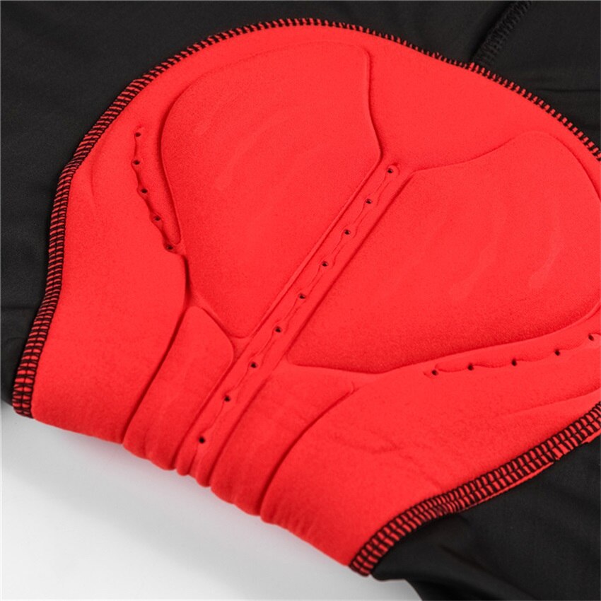 WOSAWE 3D Coolmax Gel Imbottito Pantaloncini da Ciclista Antiurto MTB Della Bicicletta Della Bici Shorts Ropa ciclismo Calzamaglia Bermuda Ciclismo per Gli Uomini