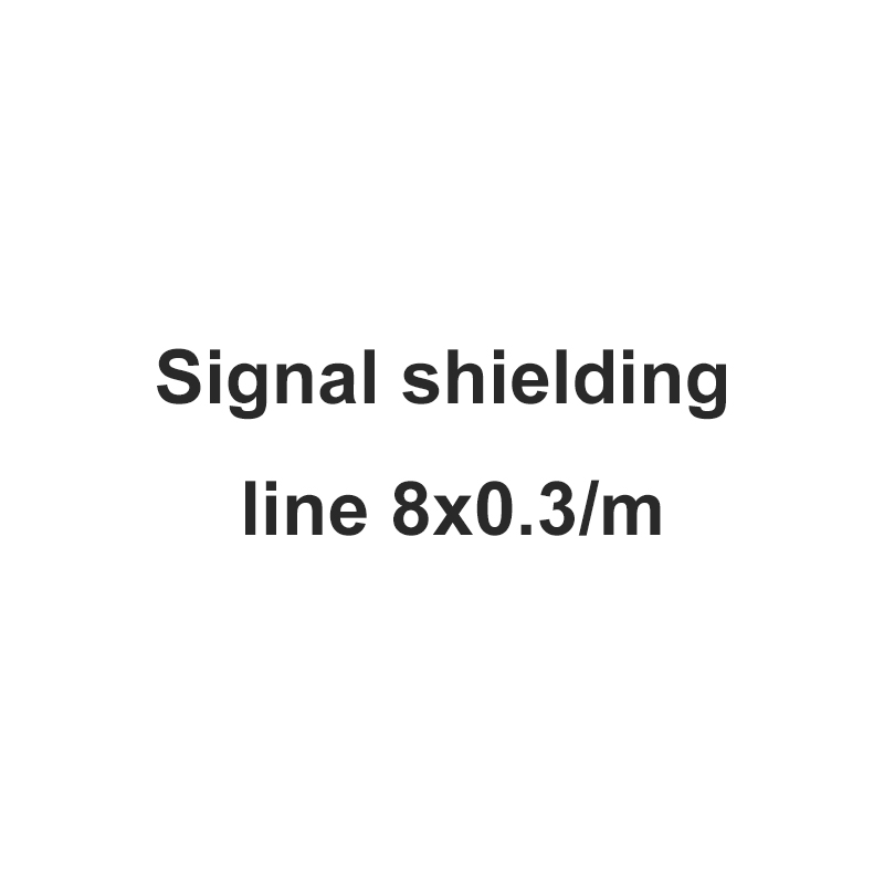 Spindle Motor Stepper Motor Shielded Wire Engraving Machine Cable Cnc Router Accessories: Signal line 8x0.3
