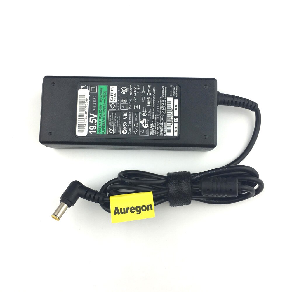 90W 19.5V 4.7A AC Adapter Charger For Sony Vaio Laptops - New Replacement Power Supply 6 thumbnail image