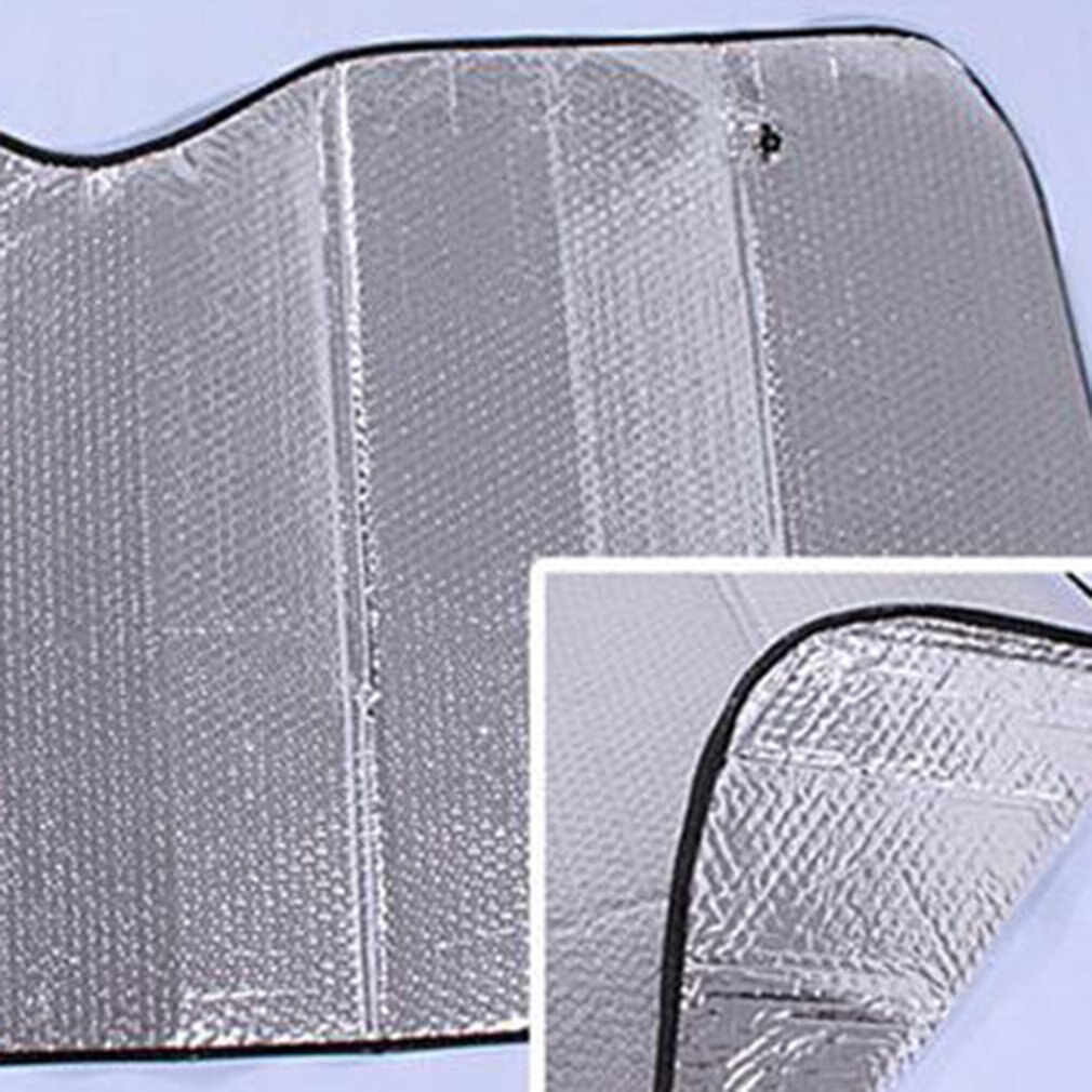 Auto voorruit zonneschermen hoes casual opvouwbare hoes voor voor- en achterruit reflecterende schaduw auto zonnebrandcrème zonnescherm