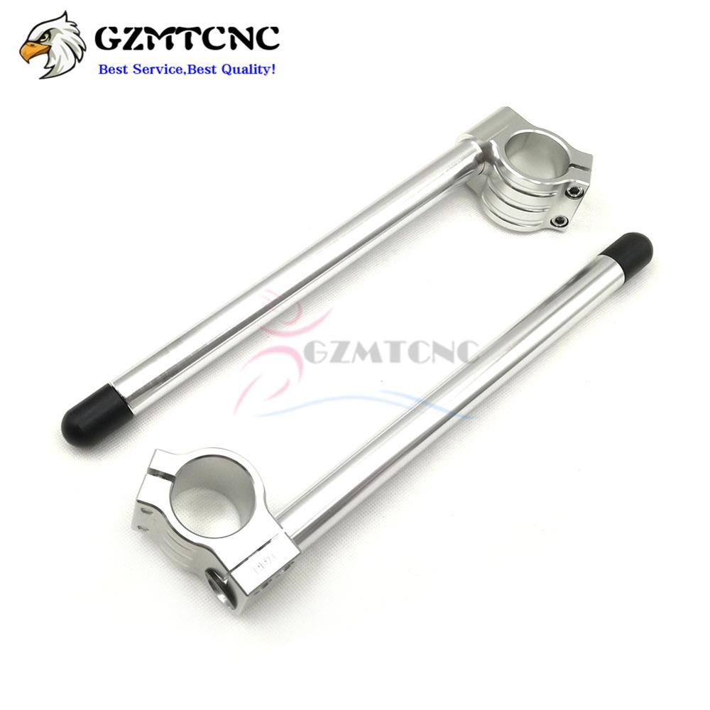31 32 33 35 36 37 38 39 40 41 43 45 46 48 50 51 52 53 54 55 MM Fork Clip Ons CNC Clipon for Honda Kawasaki Yamaha 22MM Handlebar