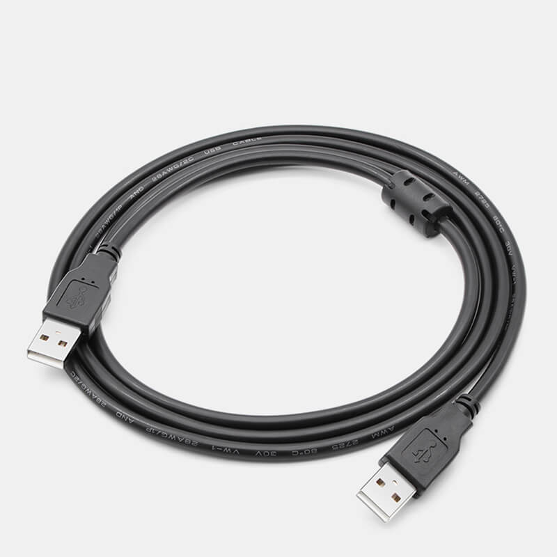 Usb 2.0 type a dataforlængerkabel han-til-han a/a til computer u disk tastatur mus print 1.5m 3m 5m