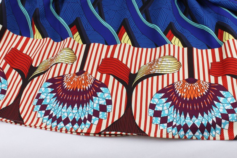 Aovica s -4xl plus size kvinner afrikanske klær kjole ermeløse sommer dashiki kjoler vestidos de fiesta