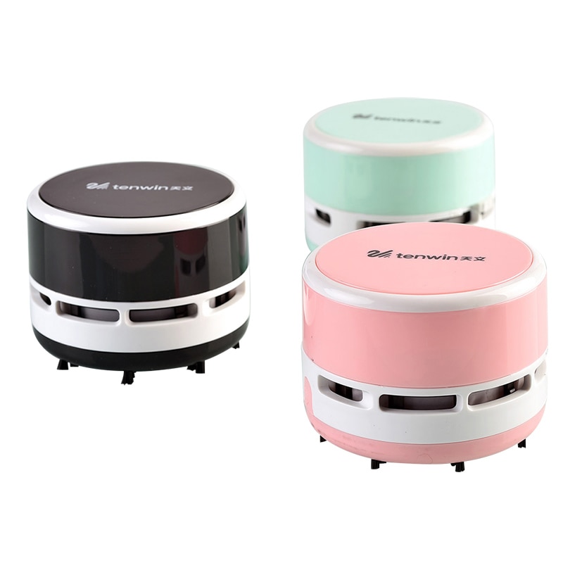 Desk Vacuum Cleaner Mini Dust Cleaner Desktop Keyboard Cleaner Rubber Dust Collector For School Classroom Office School Supplies