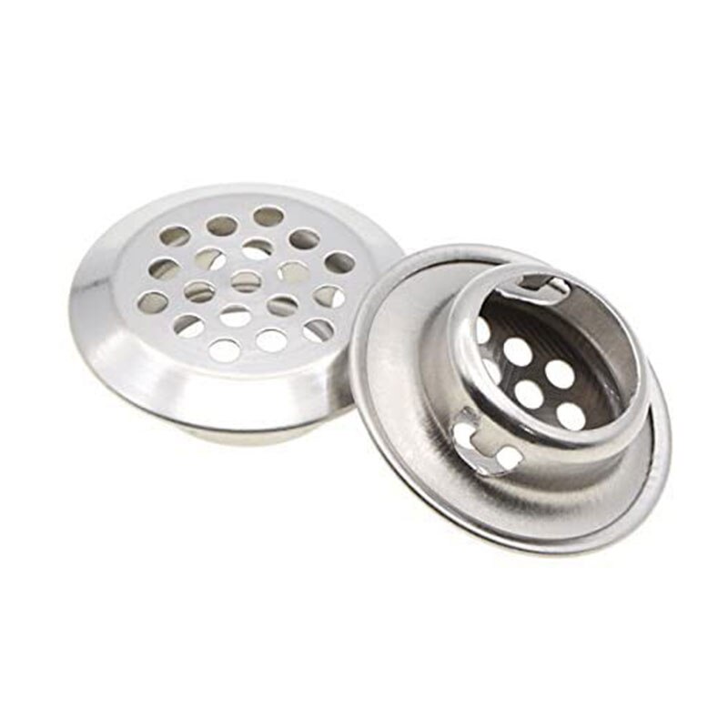 12/24/50pcs Air Vent Louver Cabinet Air Duct Vent Mesh Mesh Cabine Cupboard Hole Air Vent Cover Louver for Kitchen Cupboards
