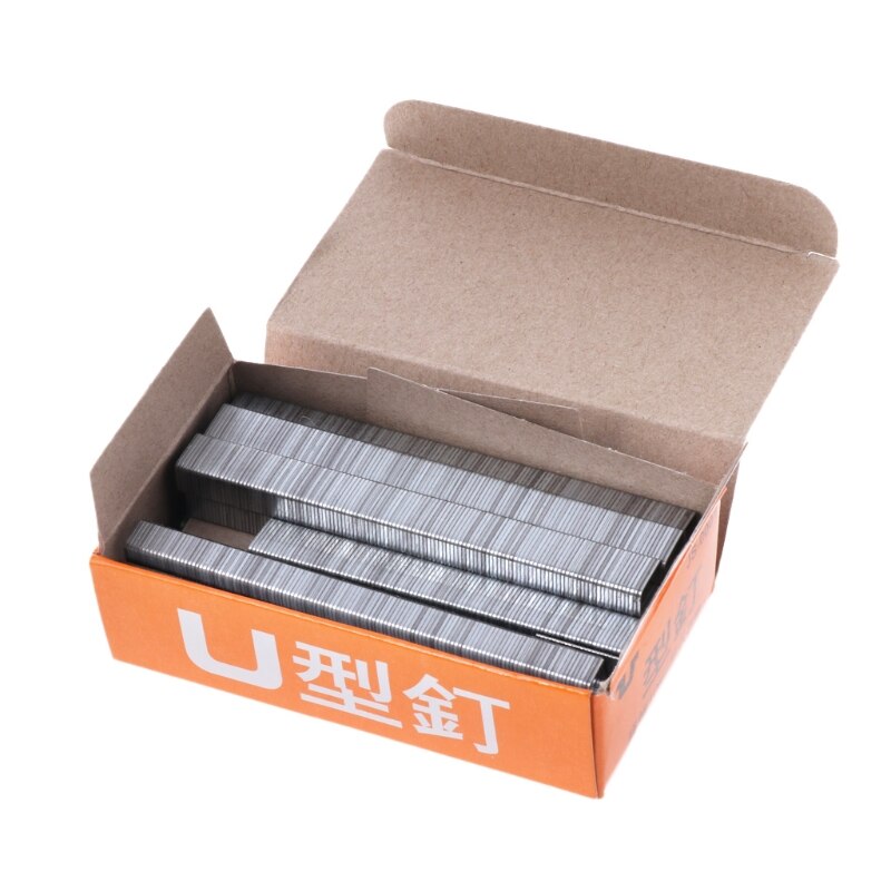 2400 Pcs Door Shaped Staples 10x8mm Nails for staple Stapler
