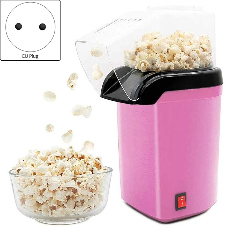 Popcorn Machine, Removable Air Popcorn Popper Maker for Home No Oil, Delicious Healthy Snack