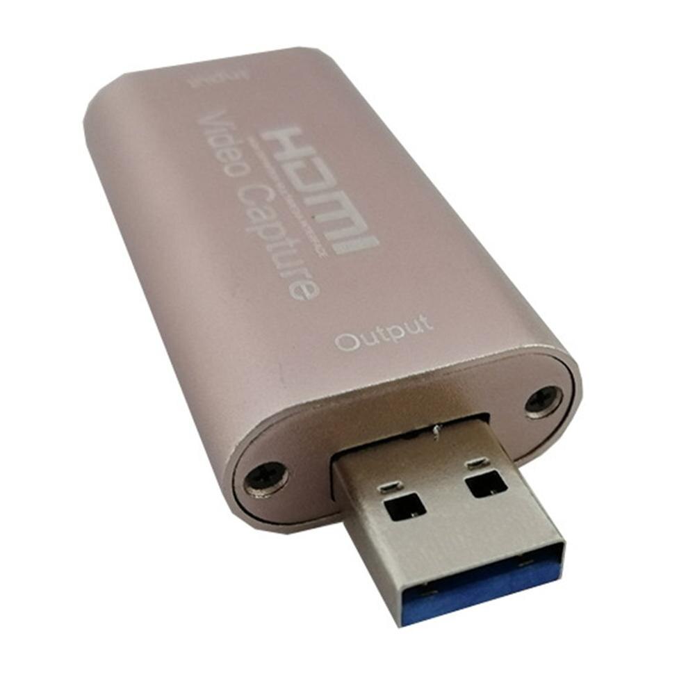 USB 3.0 HDMI Capture Card 1080P High Definition Video Conferences Film Production 60HZ Game Live Capture Card
