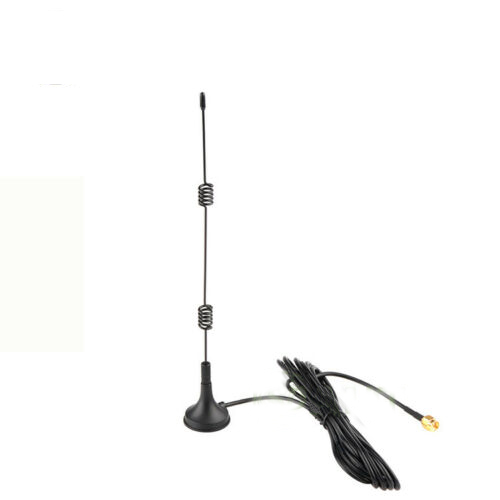 WiFi Car Radio Aerial Antenna 2.4G 7dBi RP-SMA Male Suction Cup Wireless Router Antenna