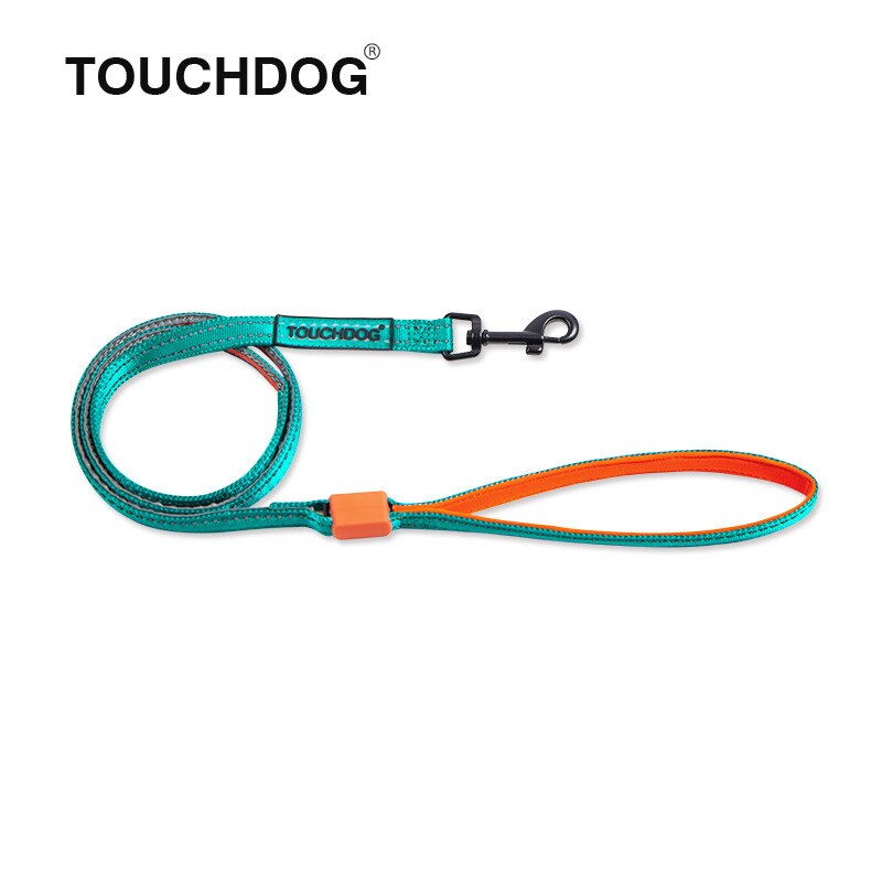 Touchdog koiran valjaat led valot koiran talutushihna heijastavat koiran kaulapannat valjaat koirille lemmikkitarvikkeet pienet keskisuuret koirat: Tdle 00080c / L