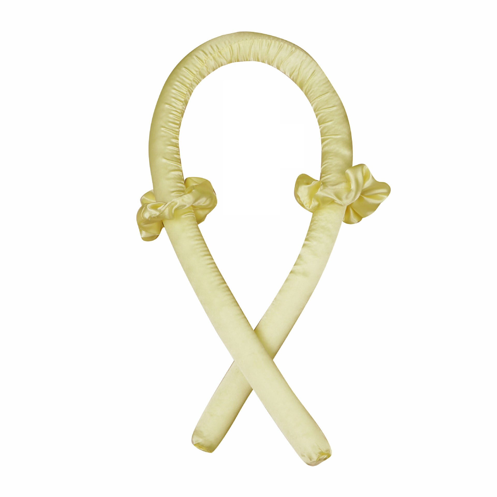 Heatless Curling Rod Heatless Hair Curls Headband Make Hair Soft And Shiny Hair Curler Hairdressing Tools Heatless Hair Curls: Yellow B