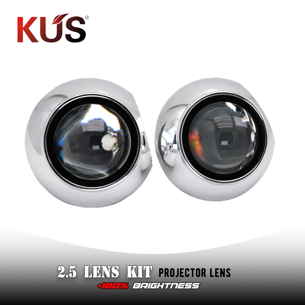 2.5 Inch 8.0 HID Bi Xenon Projector Lens 3.0 inch Universal Car