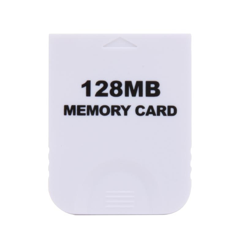 Practical Memory Card for Nintendo Wii Gamecube GC Game White The Memory Card For Wii Console Easy to use