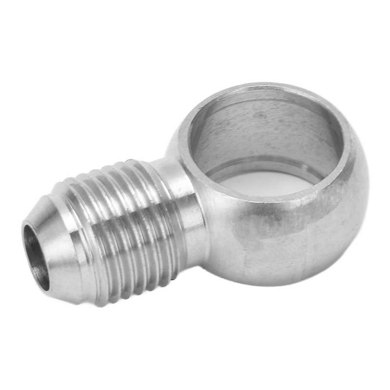 Fuel Line Adaptor Stainless Steel AN‑6 To M16 Oil Hose Fitting for Car