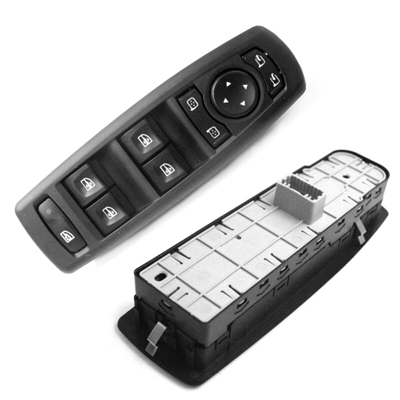 1Pcs Black Power Window Switch, Glass Lifter Switch for Renault 25400015R