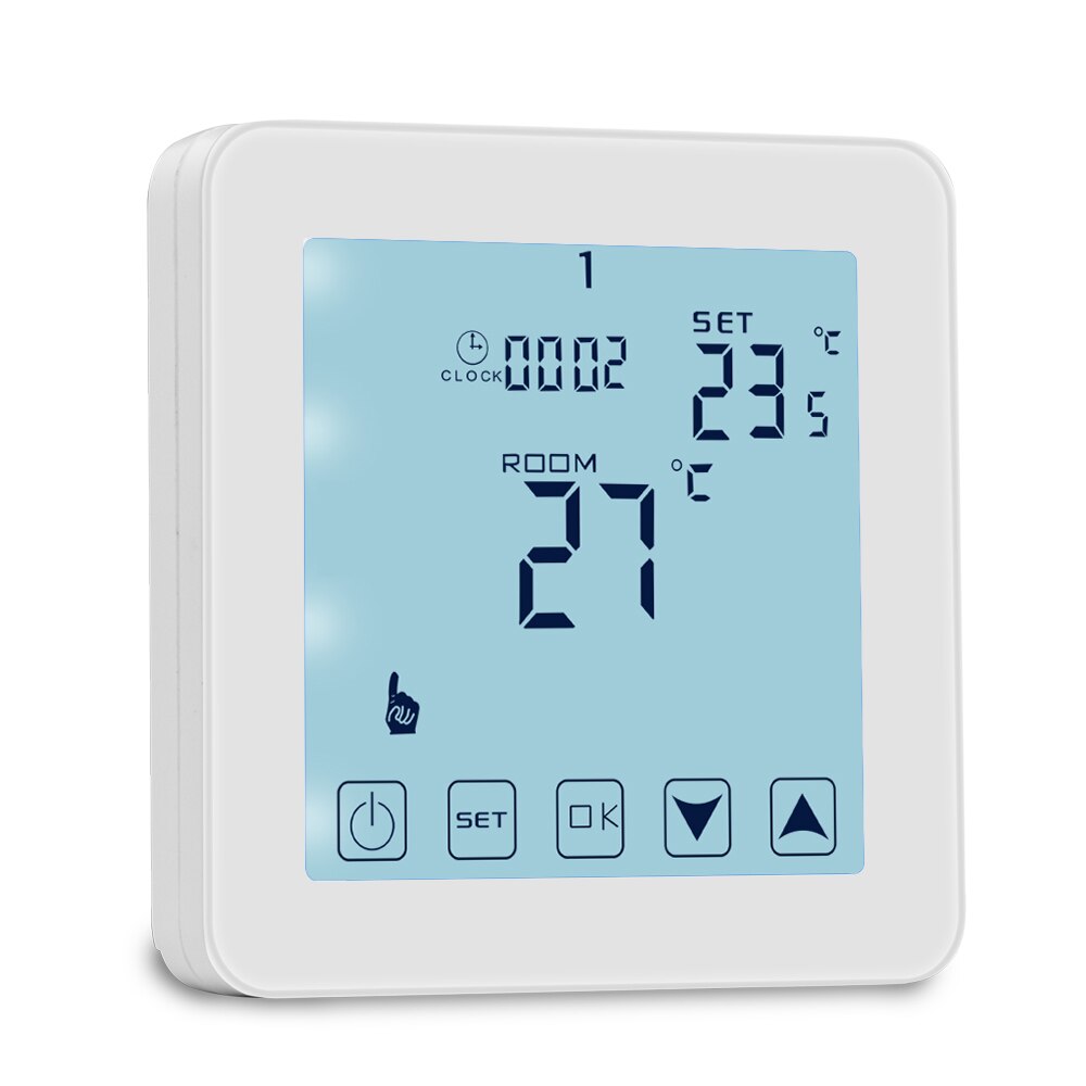 Touch Screen Gas Boiler Temperature Controller Thermostat
