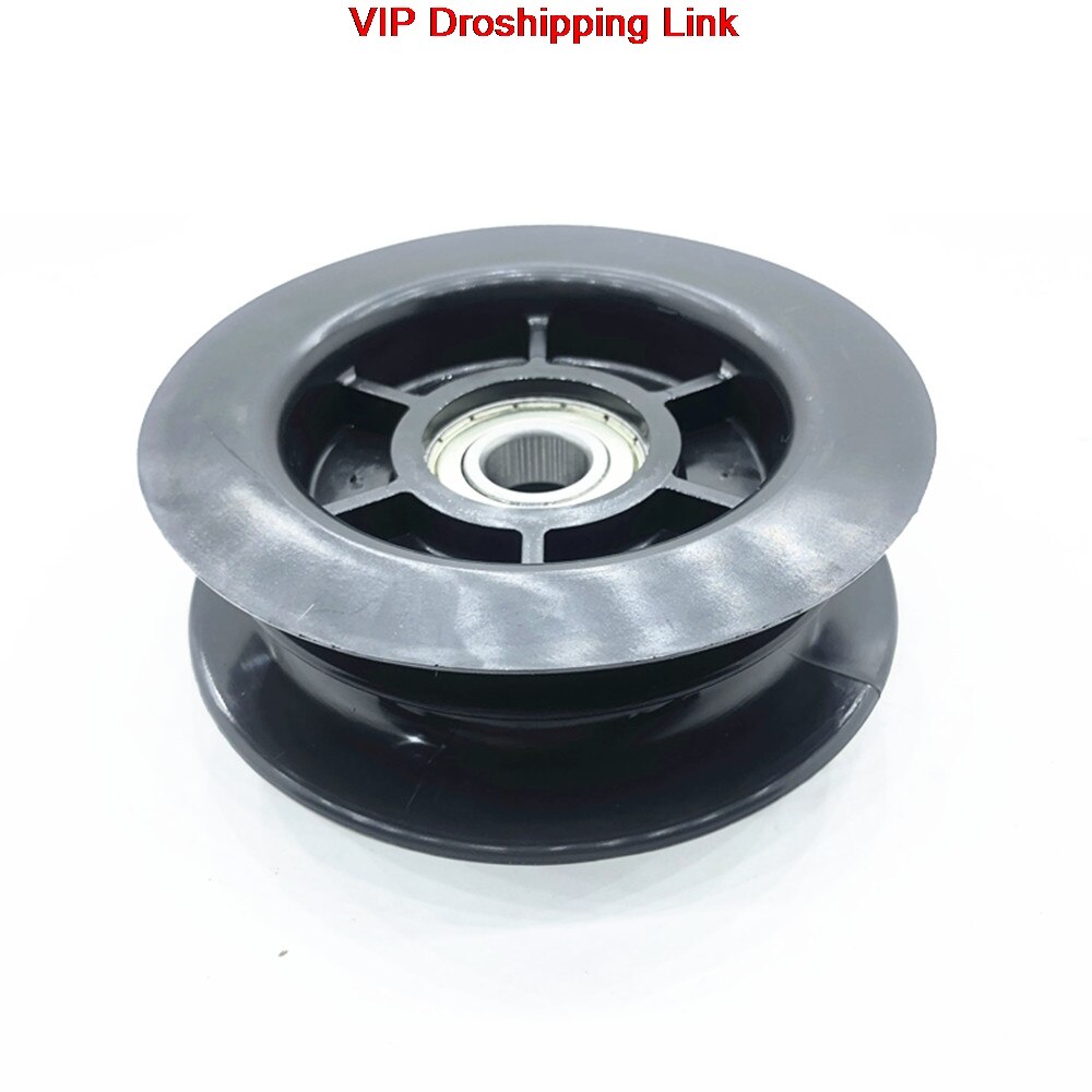 Voor Heftruck Accessoires Tubing Katrol 19MMX144MM * 44Mm Dubbele Groef Riem Lager 6204 Algemene Plastic Nylon Wiel